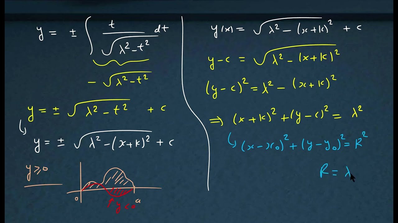 Calcul des variations/ Application de l'équation d’Euler–Lagrange (Exemple_3)