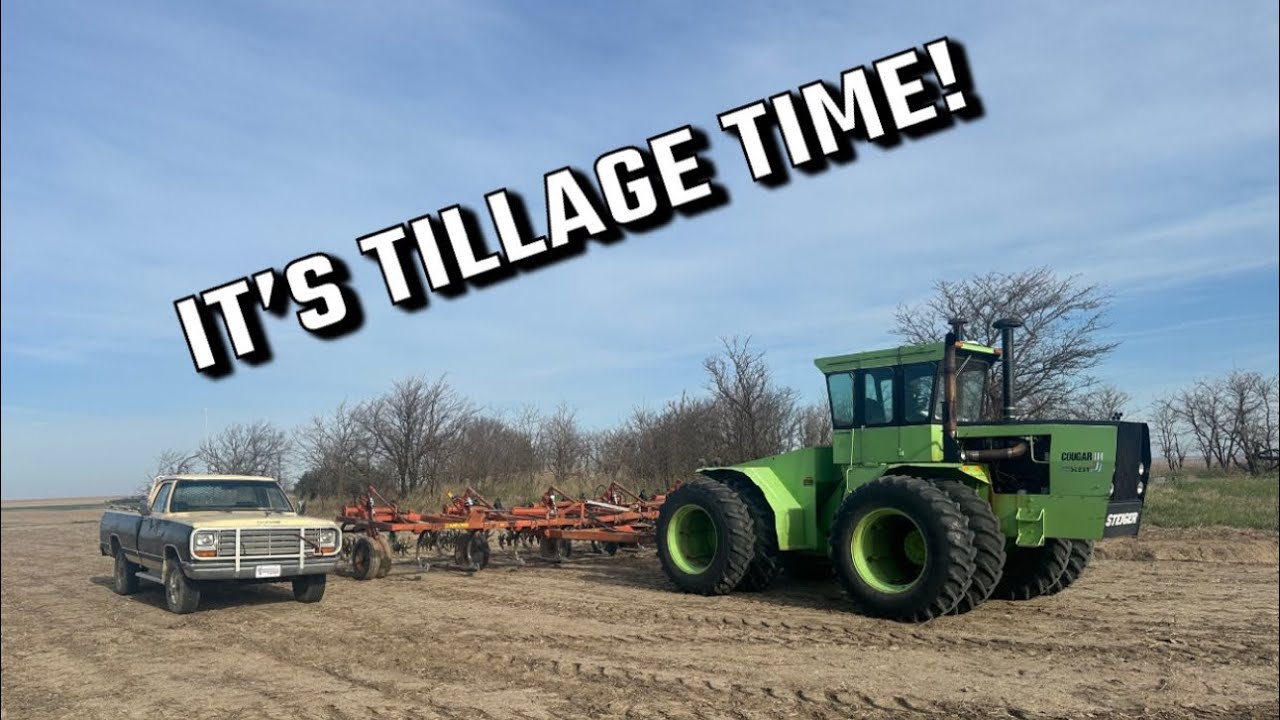 Making No-Tillers Cry! Spring Tillage w/ My Steiger Cougar!