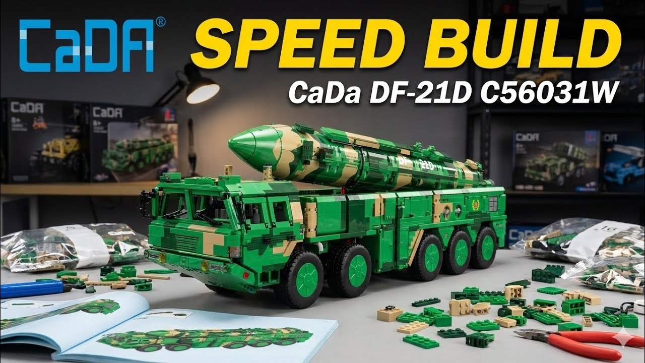 CaDa DongFeng-21D C56031W Speed Build - Part 1