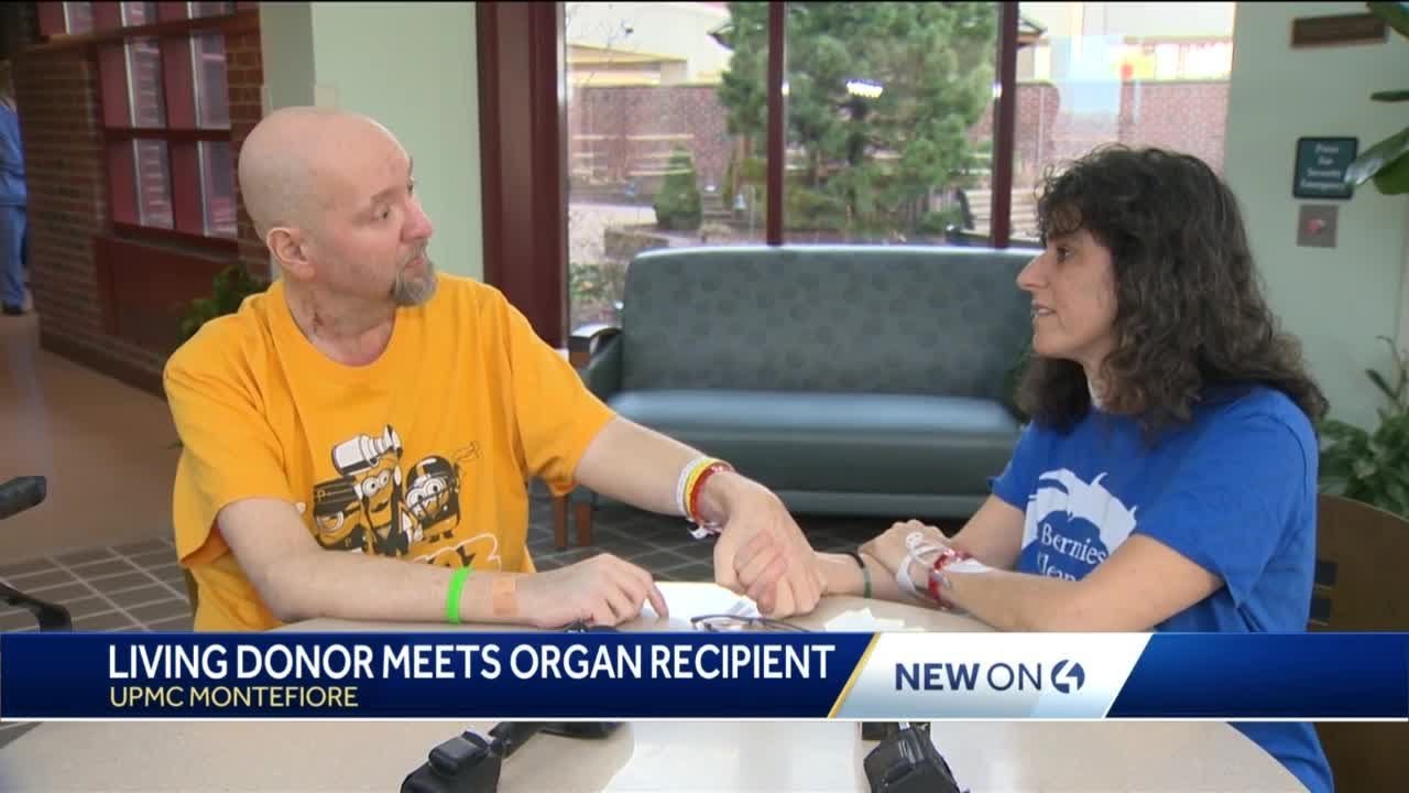 'She's a lifesaver': Liver transplant patient meets his living donor