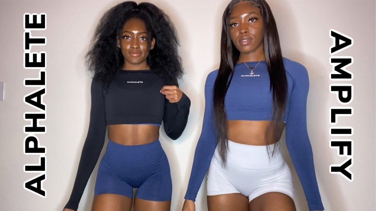 ALPHALETE AMPLIFY COLLECTION | honest review + try on