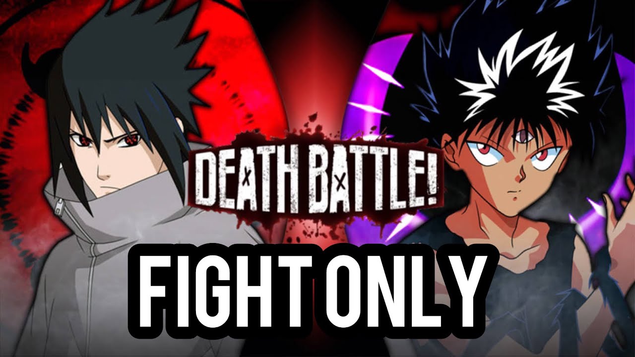 Sasuke VS Hiei (Fight Only) #deathbattle
