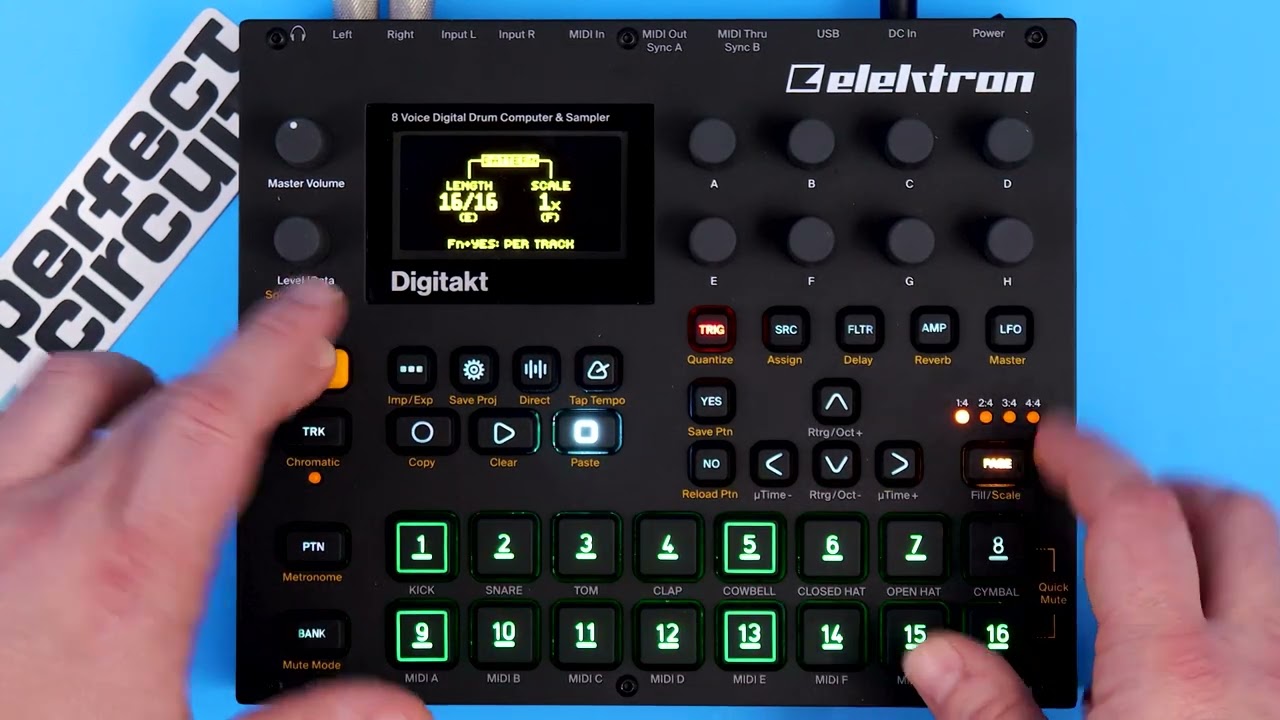 Trig Parameters - Digitakt Tutorial