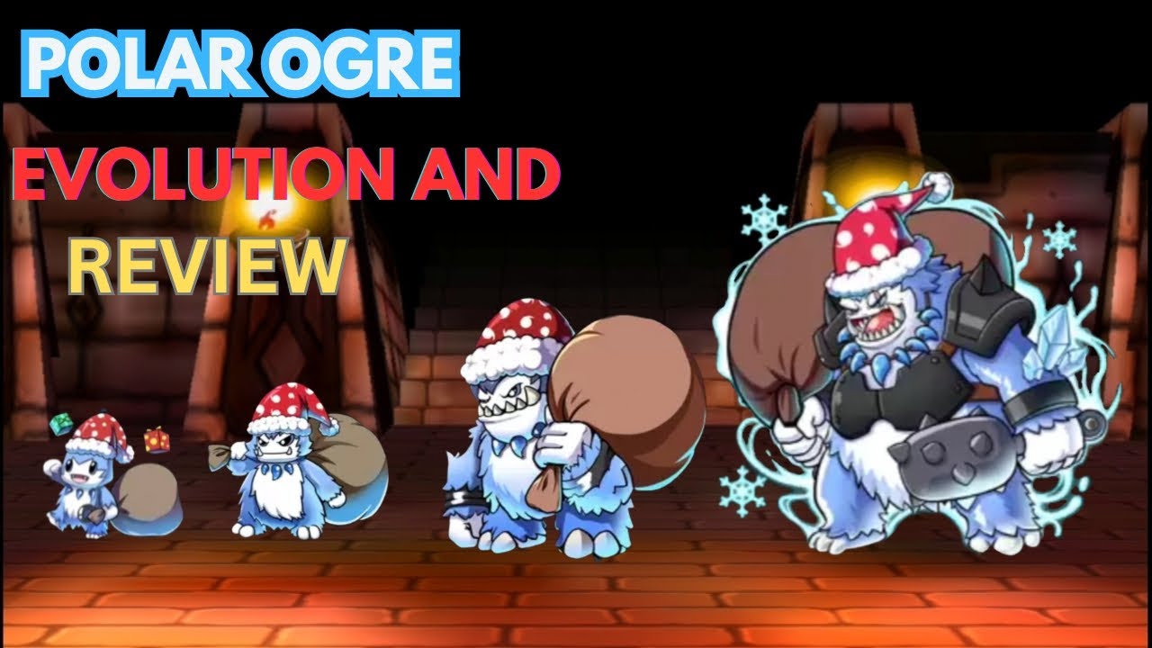 POLAR OGRE EVOLUTION AND REVIEW #bulu_monster