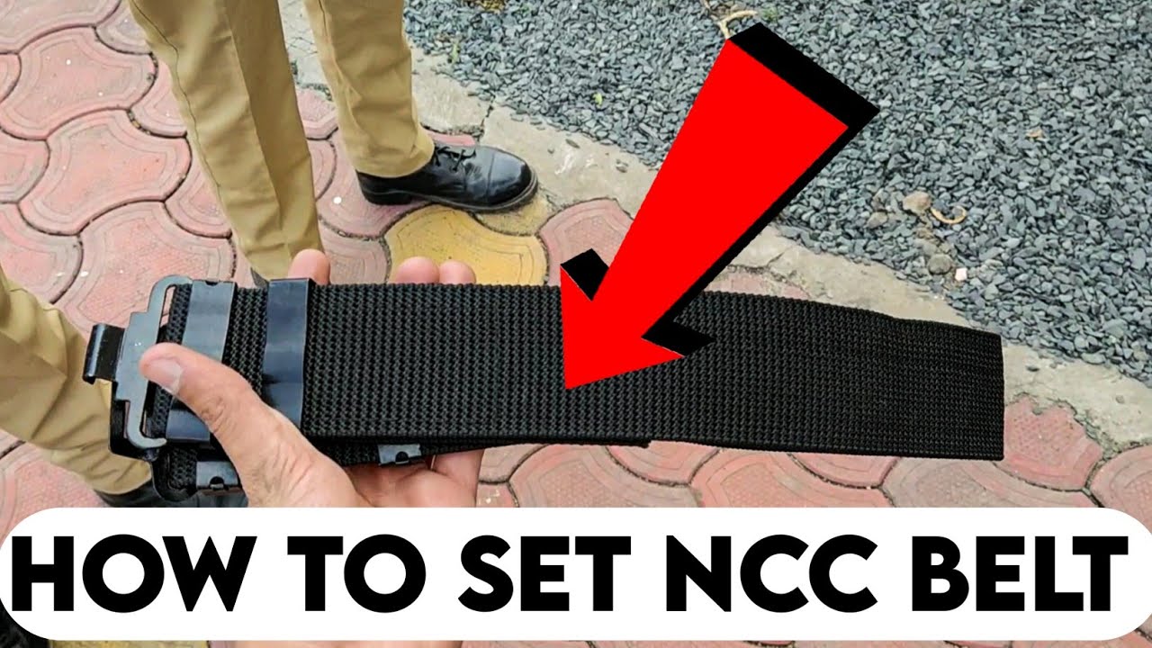 NCC Belt Setting ☑️ || NCC Belt kaise pehne ☑️ || NCC Belt kaise lagate hai ☑️ || 10 MP Battalion