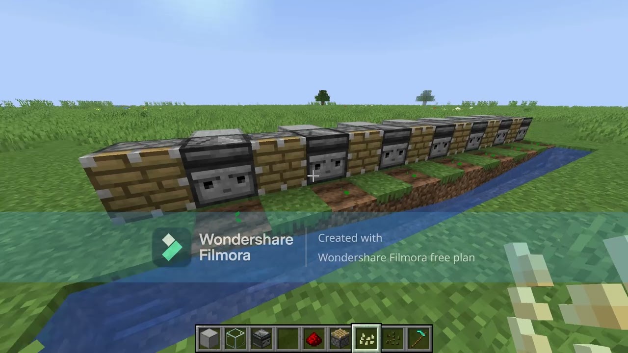 Insane melon and pumpkin minecraft farm