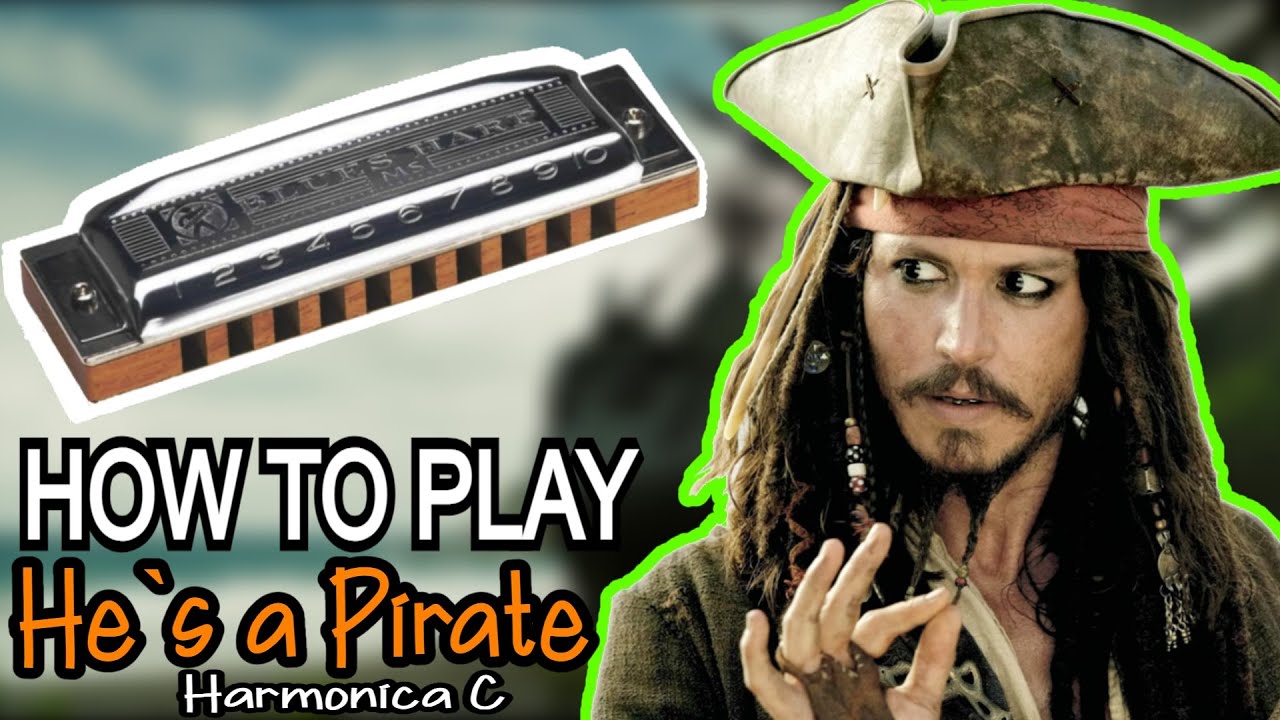 PIRATES OF THE CARIBBEAN HARMONICA ( C DIATONIC ), ARMÓNICA C, BLUES HARP C, GAITA DE BOCA C, MUNDHA