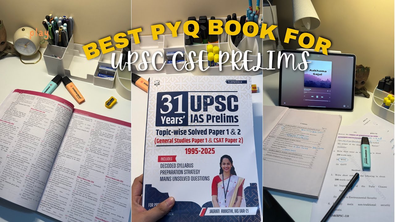 UPSC PYQ Book for Prelims 2026 🔥 | Review of IAS Jagrati Awasthi Book 📖