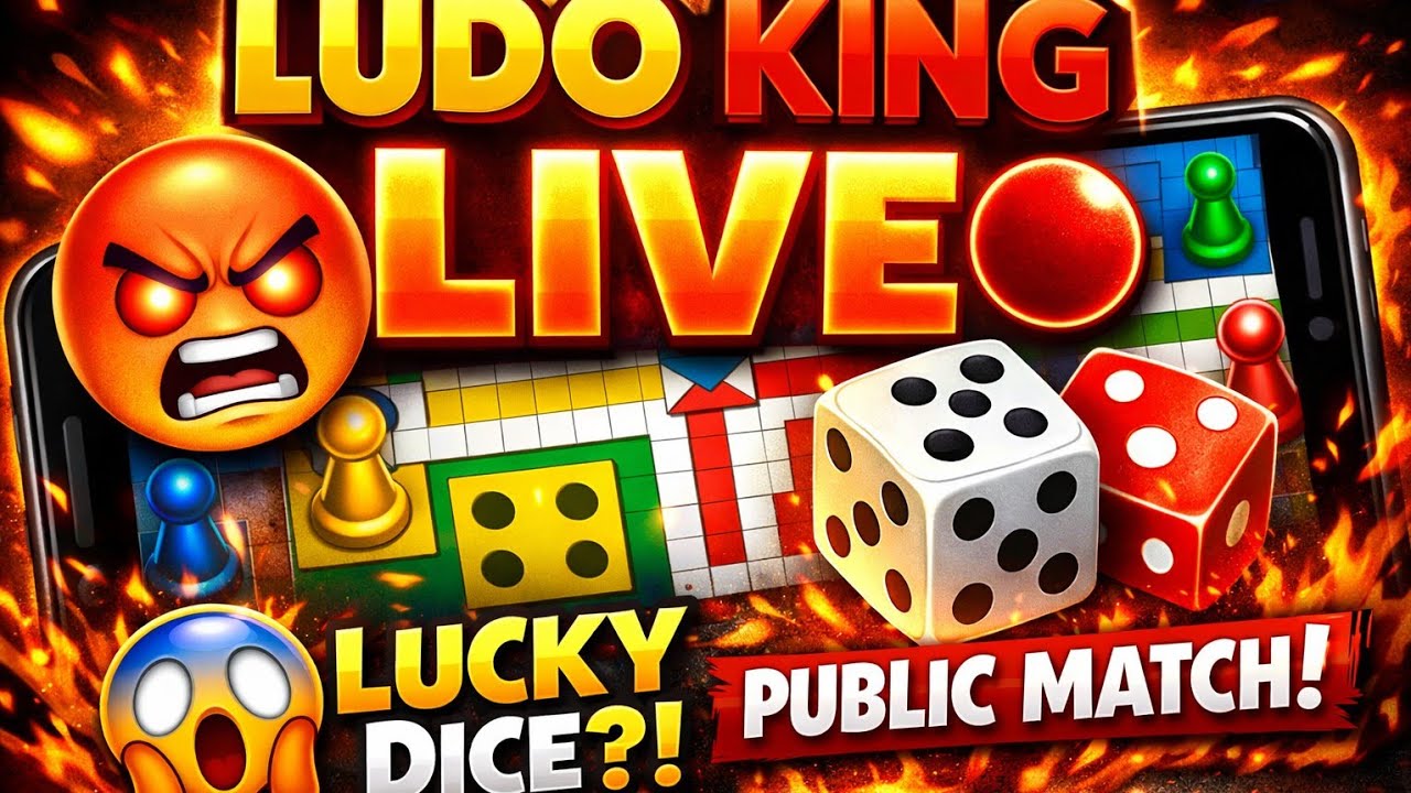 LUDO KING LIVE 🔴 | Lucky Dice 😱 | Public Match Madness 🔥