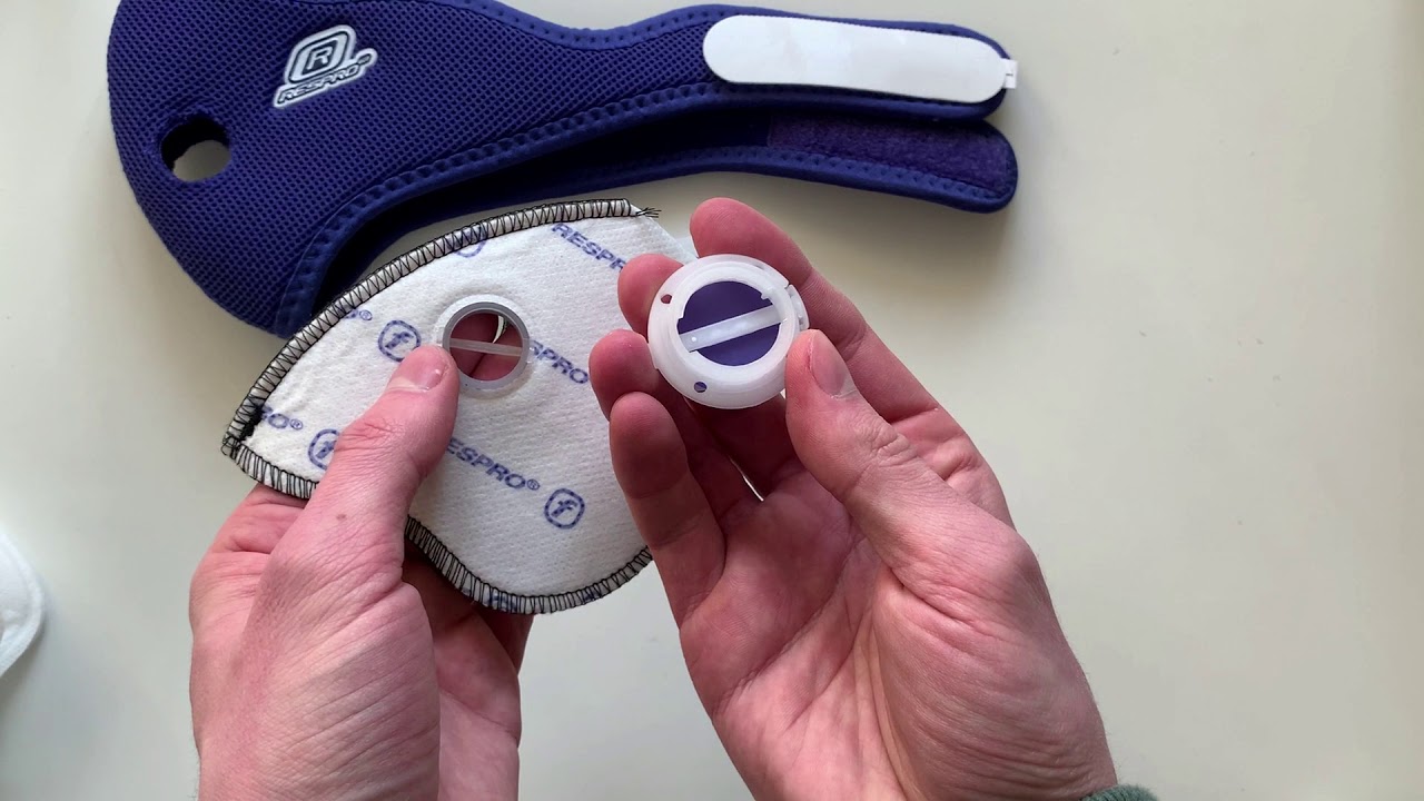 Как сменить фильтр в маске Respro. How to change the filter in Respro Mask.