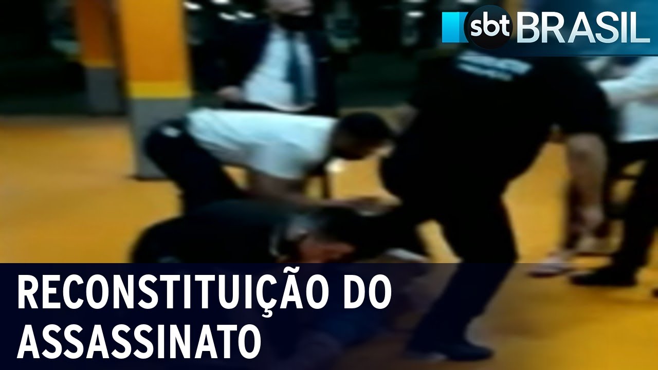 Perícia faz reconstituição do assassinato de João Alberto no Carrefour | SBT Brasil (11/08/21)