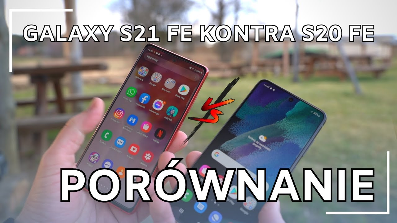 Samsung Galaxy S21 FE kontra S20 FE. PORÓWNANIE