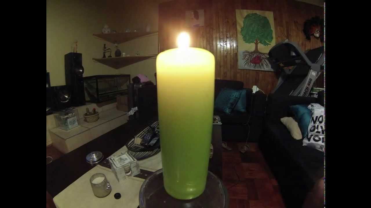 Melting Candle Timelapse