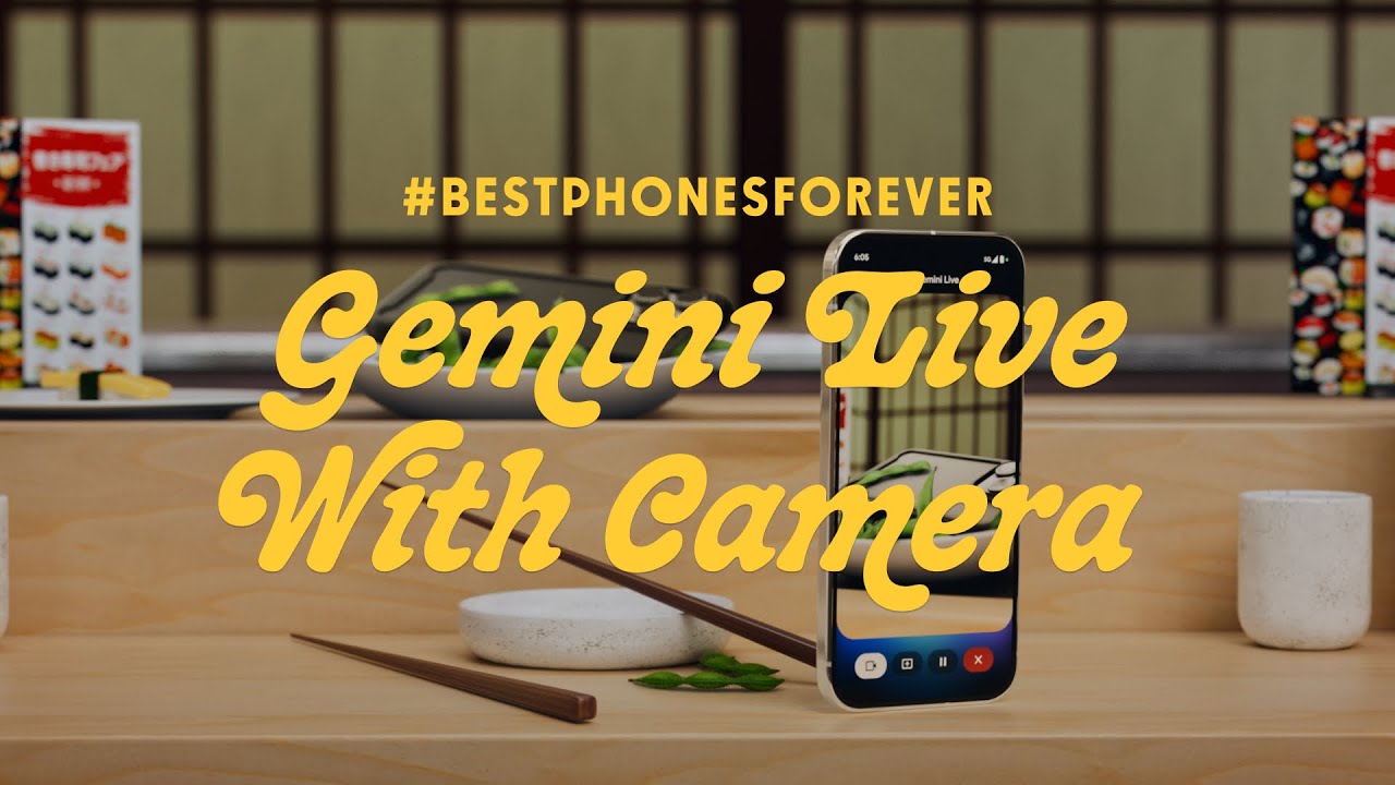 Gemini Live with Camera | Now on Google Pixel