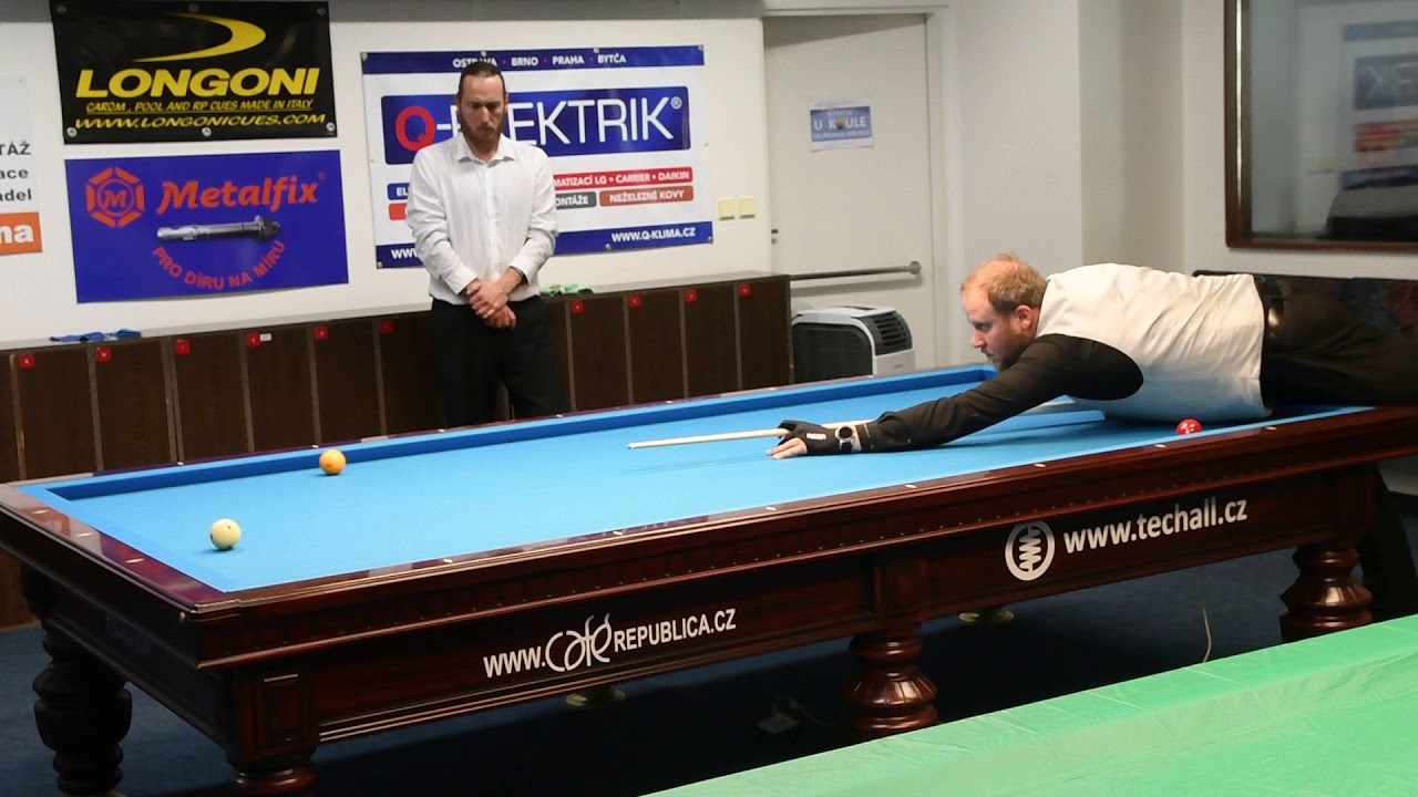 Jan Ale&scaron; championships point - Final CZ championships - 3-cushion