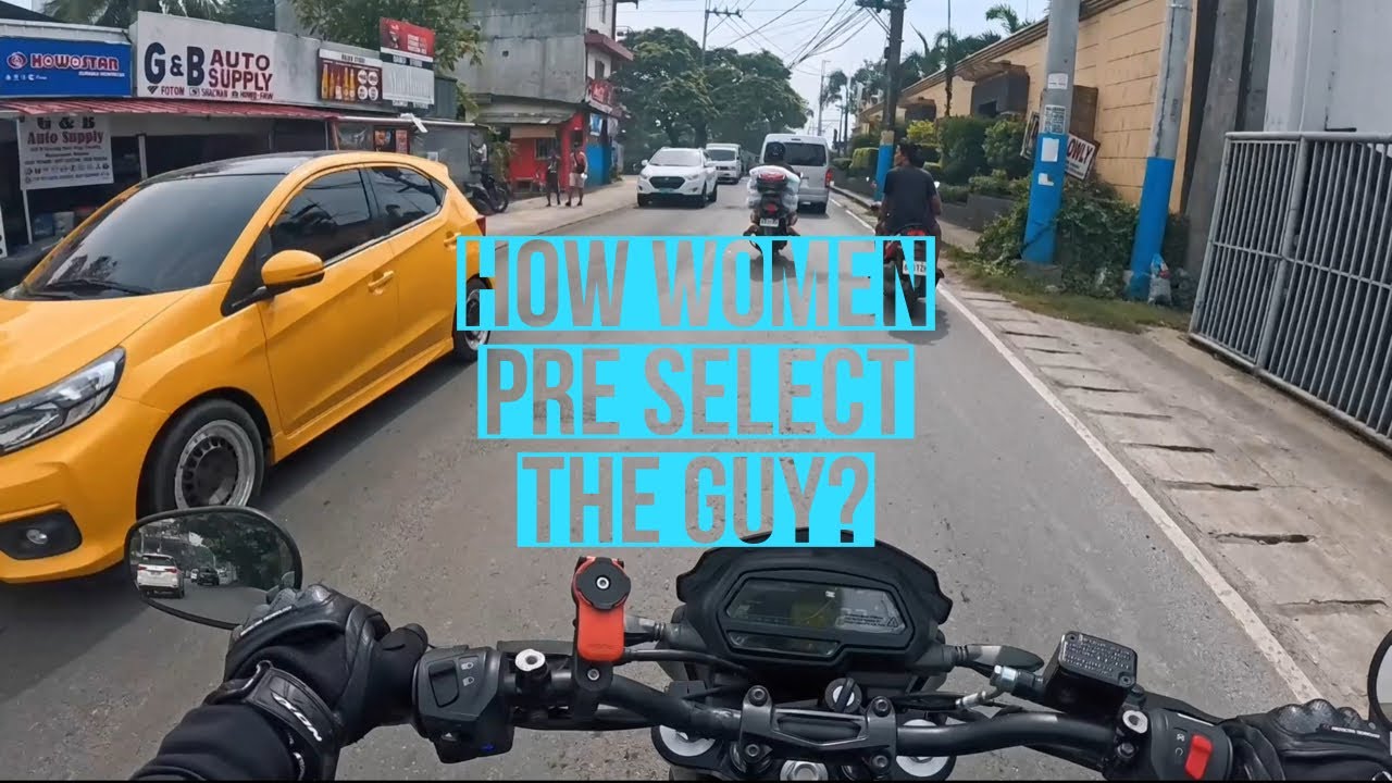 HOW WOMEN SELECT THE GUY?  (Pre Selection)