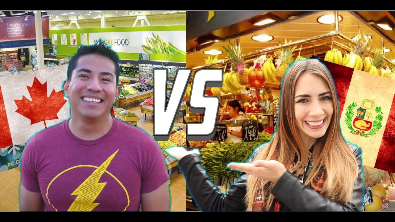 Supermercados CANADIENSES VS PERUANOS FT DIEGO SAÚL REYNA - Perú es demasiado caro 😱