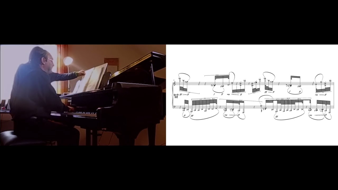 Saman Samadi - Gāthās for Piano: Ahunavaiti Gāthā no.1, stanza III ● Performed by Jonathan Powell