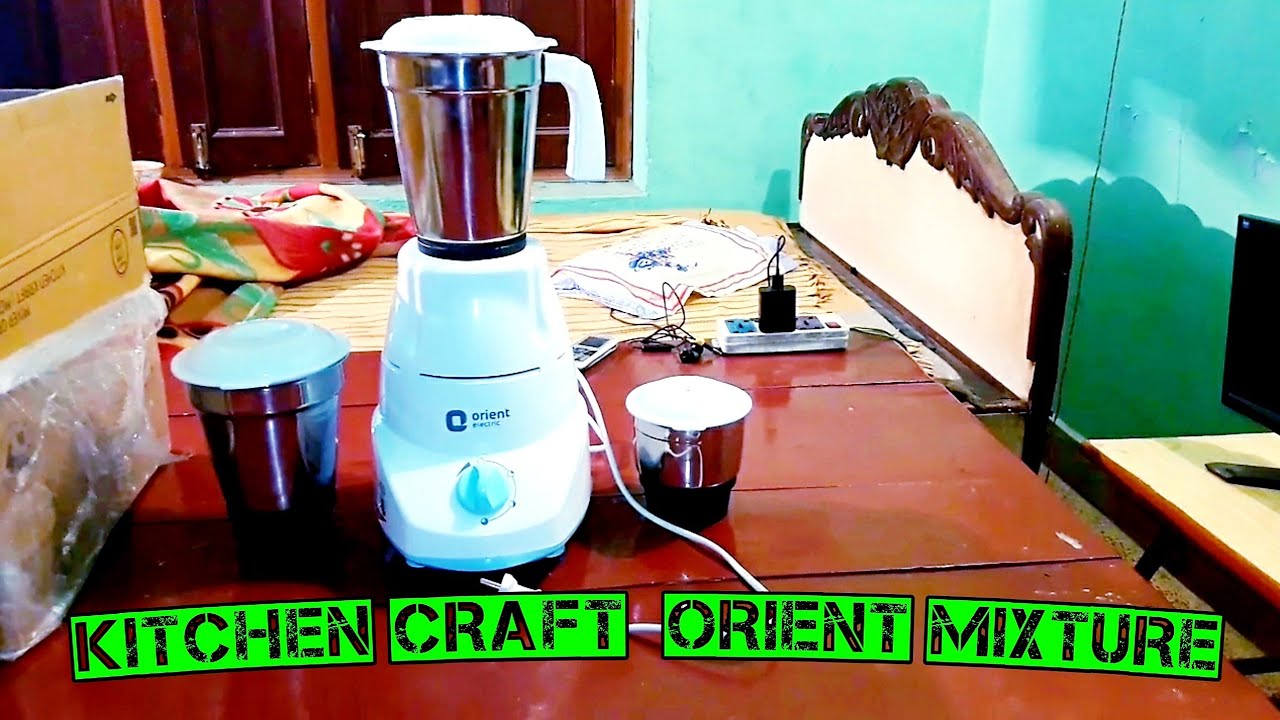 Orient Mixer Grinder 500 Watt|Best Mixer Grinder Under1500|Orient Electric Kitchen Kraft MGKK50B3✅