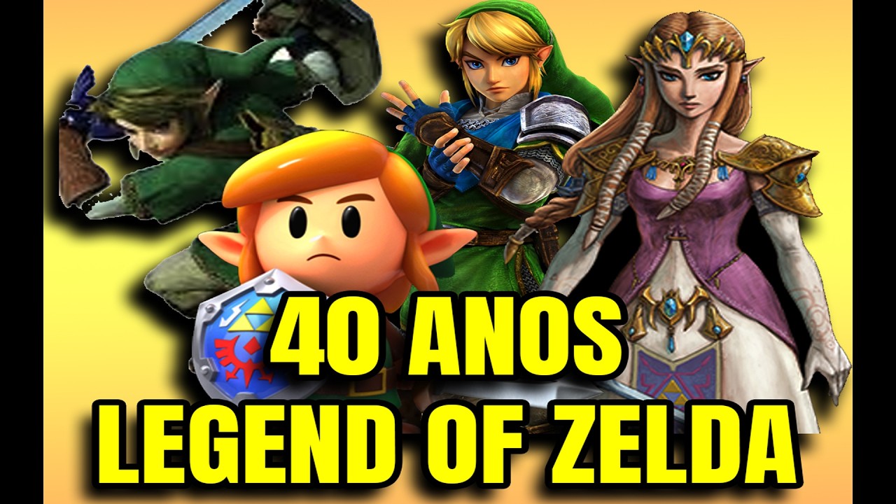 Coleção de Zelda 40 anos: meus itens favoritos (não é um vídeo de curiosidades!)