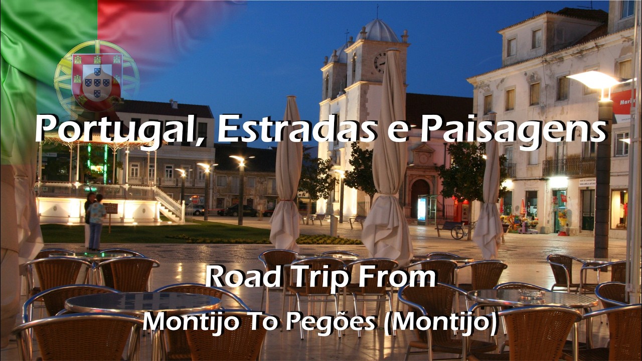 VIAGEM DO MONTIJO A PEGÕES, PORTUGAL. DJI OSMO ACTION, DRIVING, TRAVEL, MARGEM SUL, TRIP