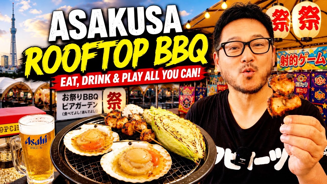 This Tokyo BBQ Feels Like a Japanese Festival