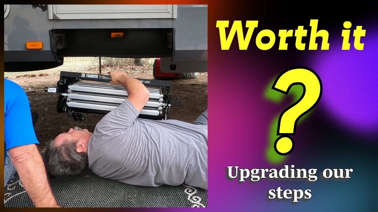 REPLACING RV STEPS: Torklift Revolution Steps Our favorite upgrade