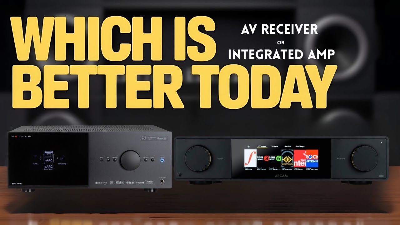 Receiver vs Integrated Amp: The BEST First Amp Buyer Guide
