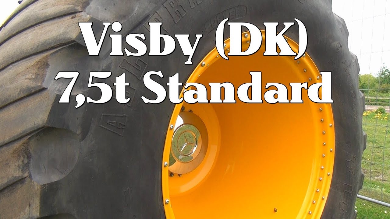 Visby 2018 Tractor Pulling 7,5 t Standard Dansk Pulling Visby DK