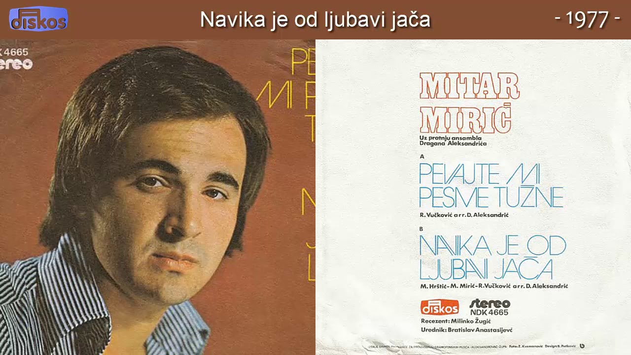 Mitar Miric - Navika je od ljubavi jaca - (Audio 1977)