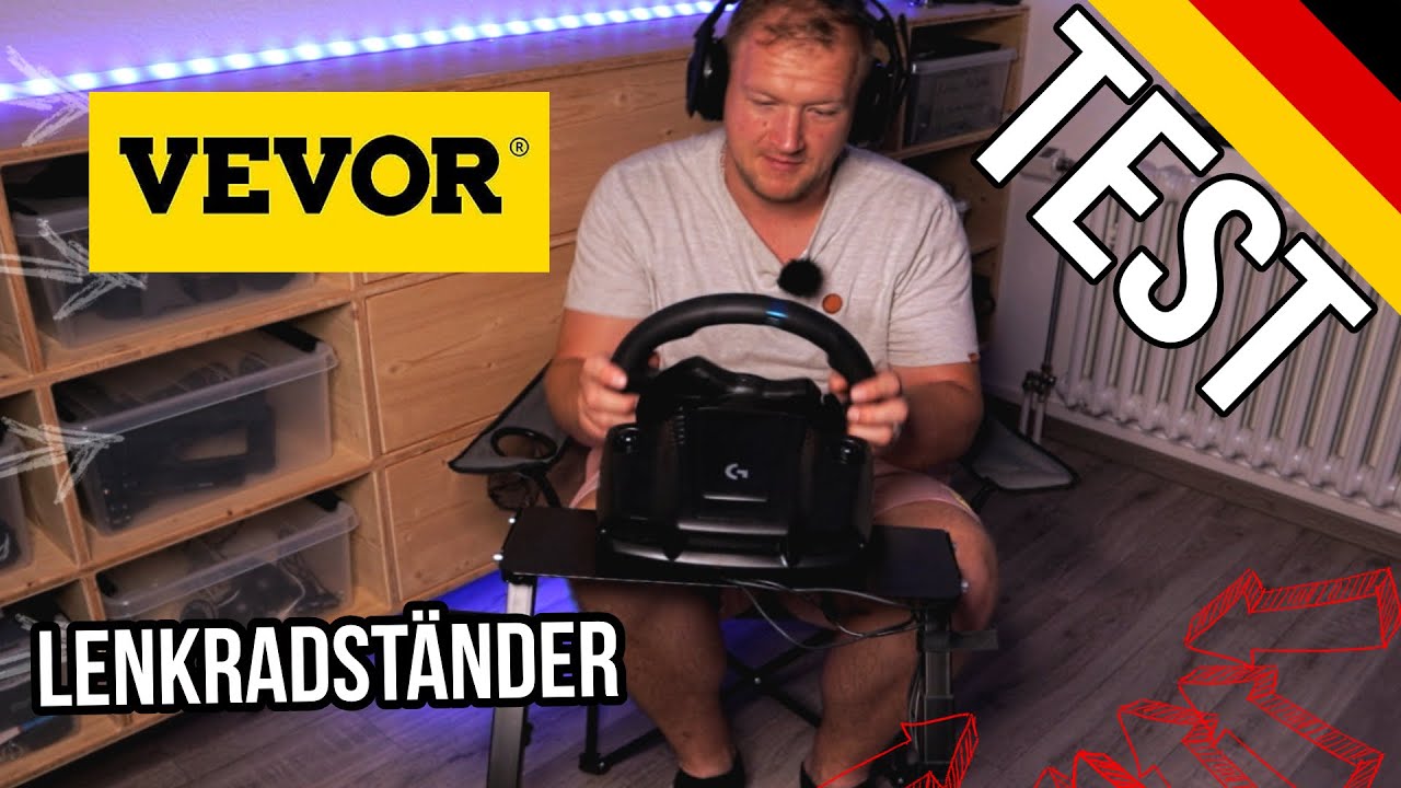 VEVOR Lenkradständer für Logitech G27 G25 G29 und G920 | TEST