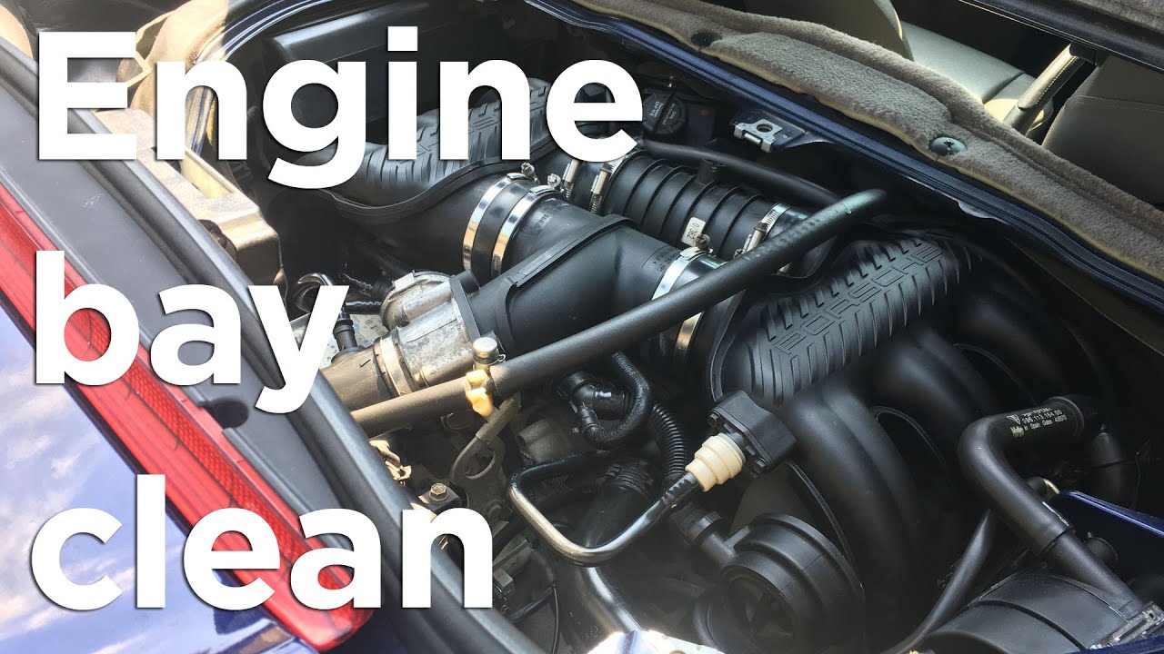 How To Clean Boxster or Cayman Engine Bay