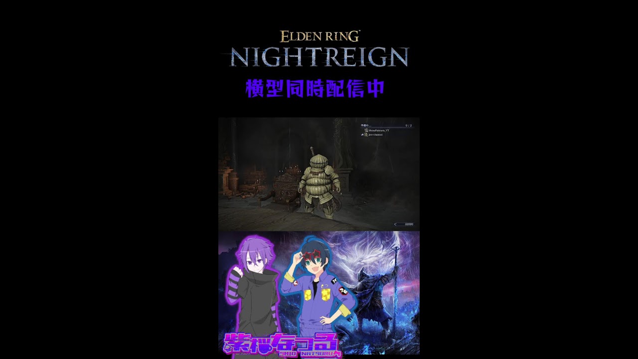 夜渡り参加型 大空洞練習(steam版)【エルデンリングナイトレイン/ELDENRING NIGHTREIGN】 縦配信