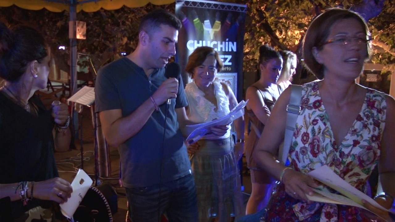 Prefiestas: Pancartas y bajada de la Banda de Música (Cintruénigo 2016)