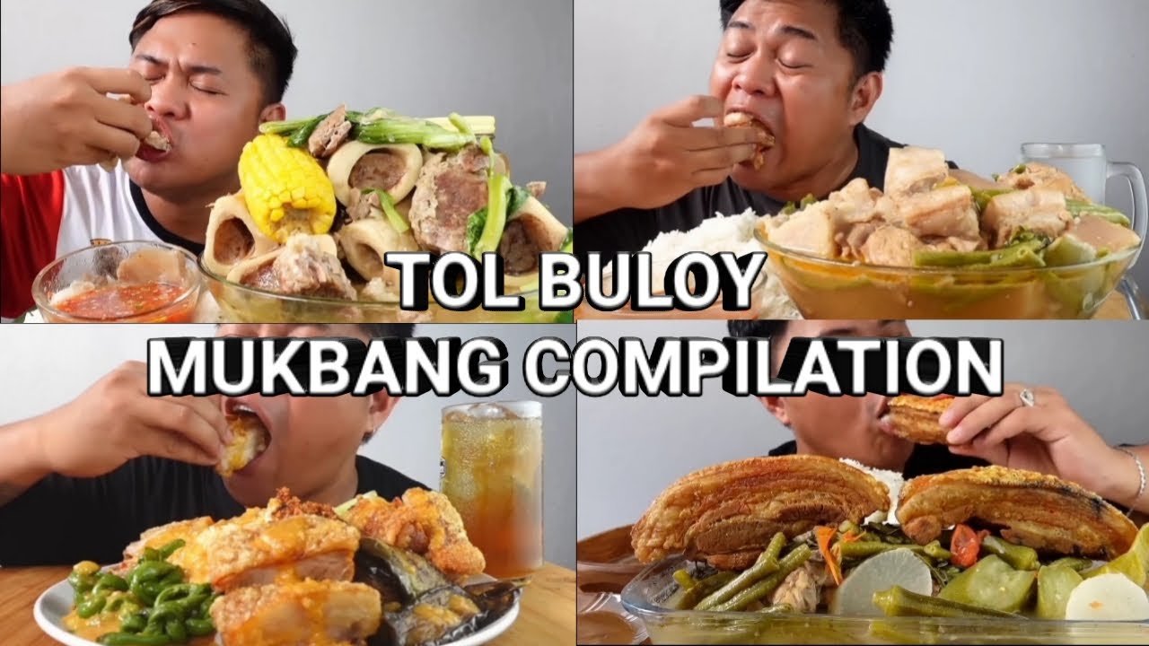 Beef Bulalo, Pork Kare-kare, Crispy Pork Sinigang, OrigPork Sinigang Mukbang | Tol Buloy Compilation