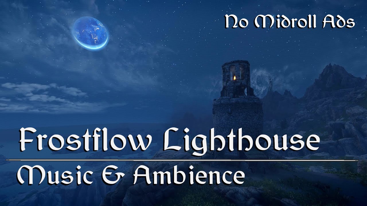 Skyrim Music & Ambience | Night | 9hrs