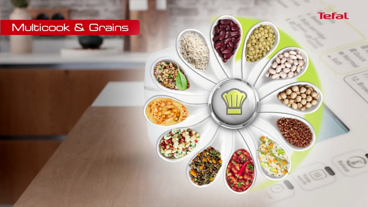 Discover the Tefal Multicook & Grains: Grain cooking & much more