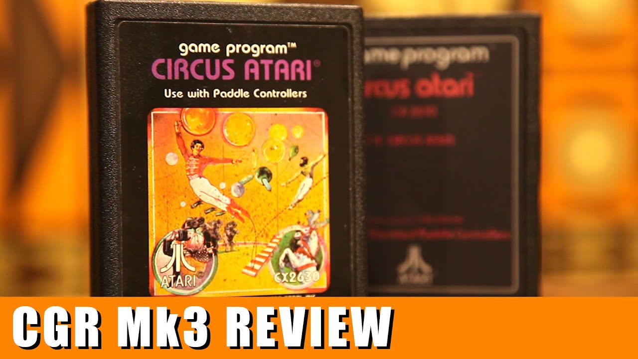 Classic Game Room - Обзор игры CIRCUS ATARI для Atari 2600