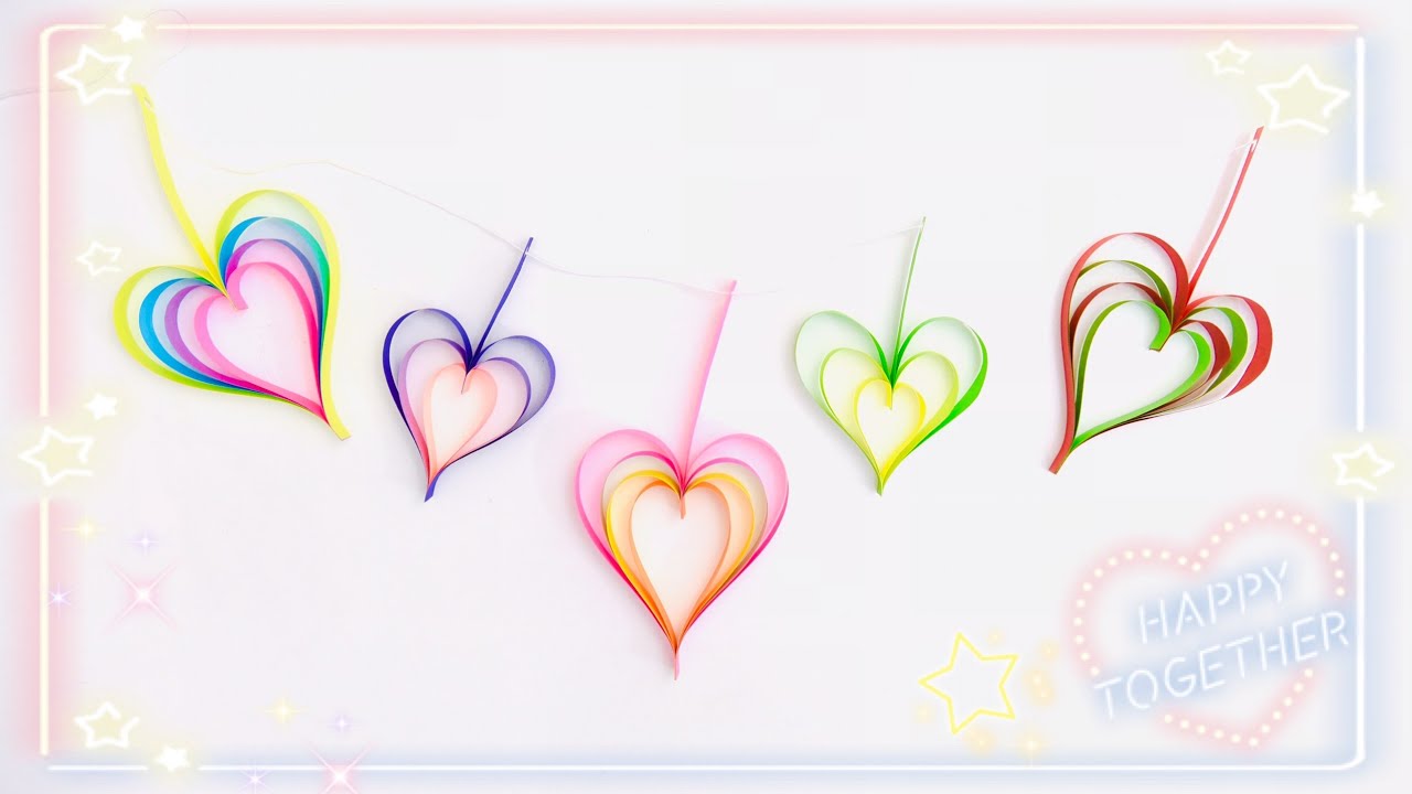 DIY Easy Party Decoration Ideas | 情人節佈置 | 心型派對佈置DIY | 母親節快樂