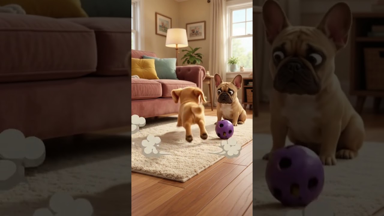 Milo's Hilarious Squeaky Plush Taco Bounce! 🌮💥