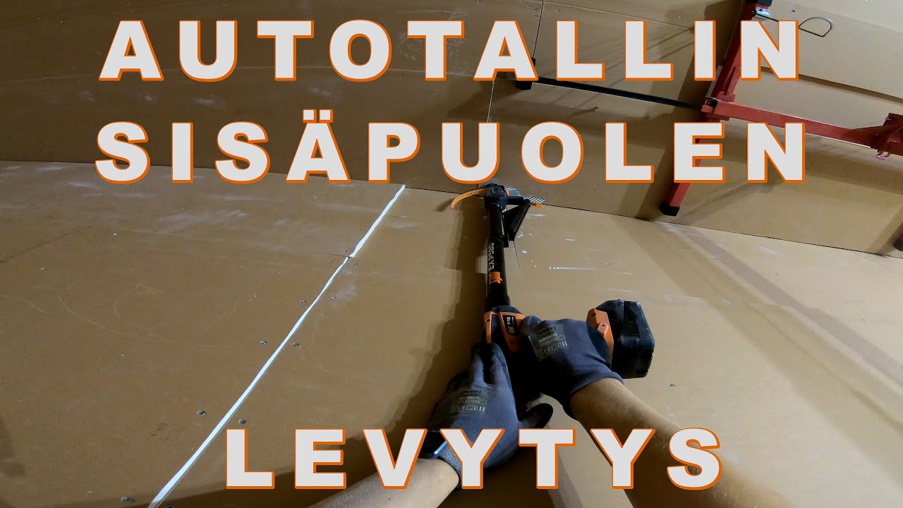 AUTOTALLIN SEINIEN JA KATON LEVYTYS | Timpurilta Talo