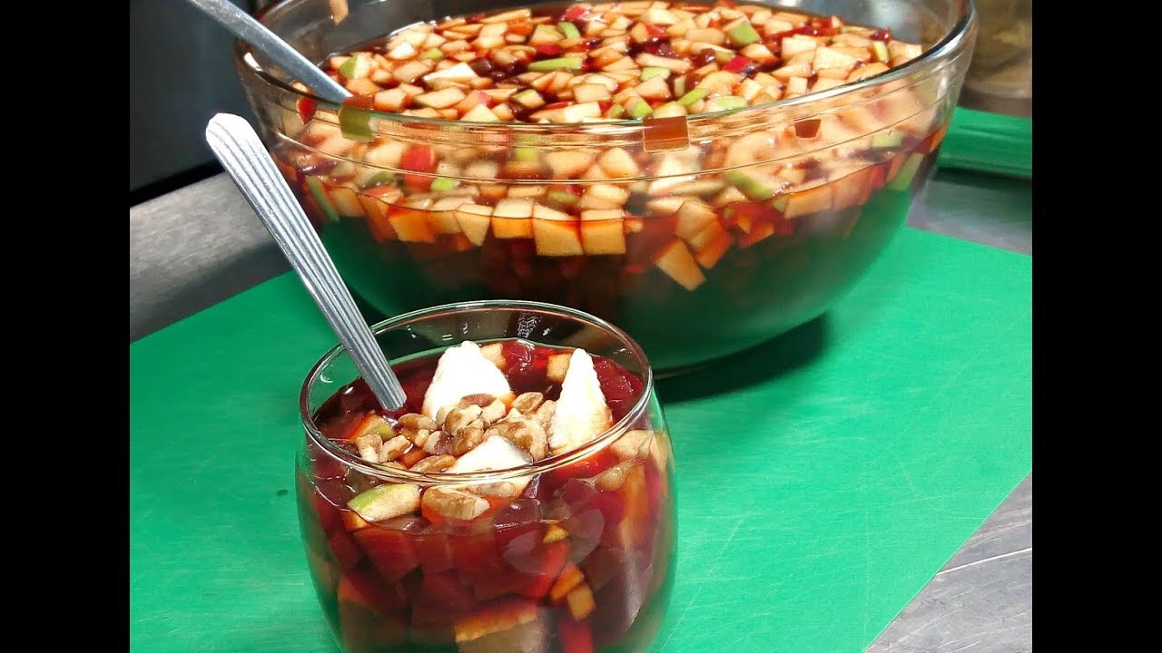 Ponche de betabel con frutas .- RecetasdeLuzMa
