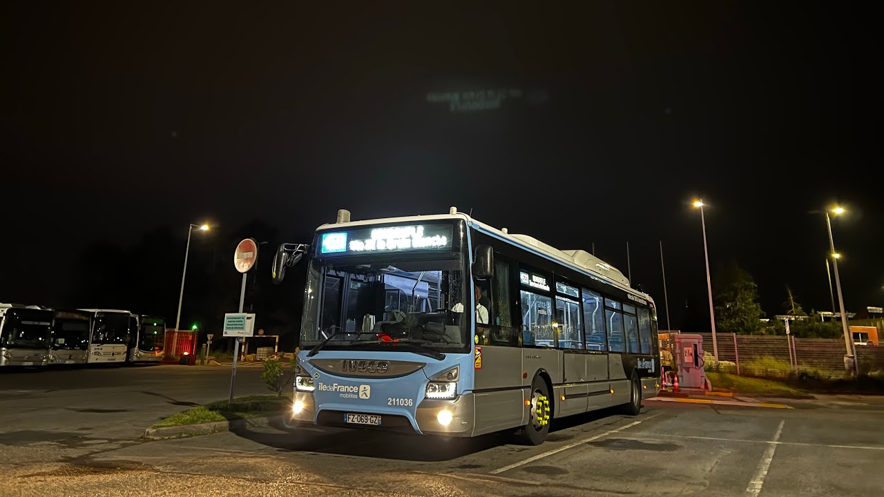 KICKDOWN - Iveco Urbanway 12 GNV C8 €6 VOITH n*211036 sur la ligne 2271 ⚡️