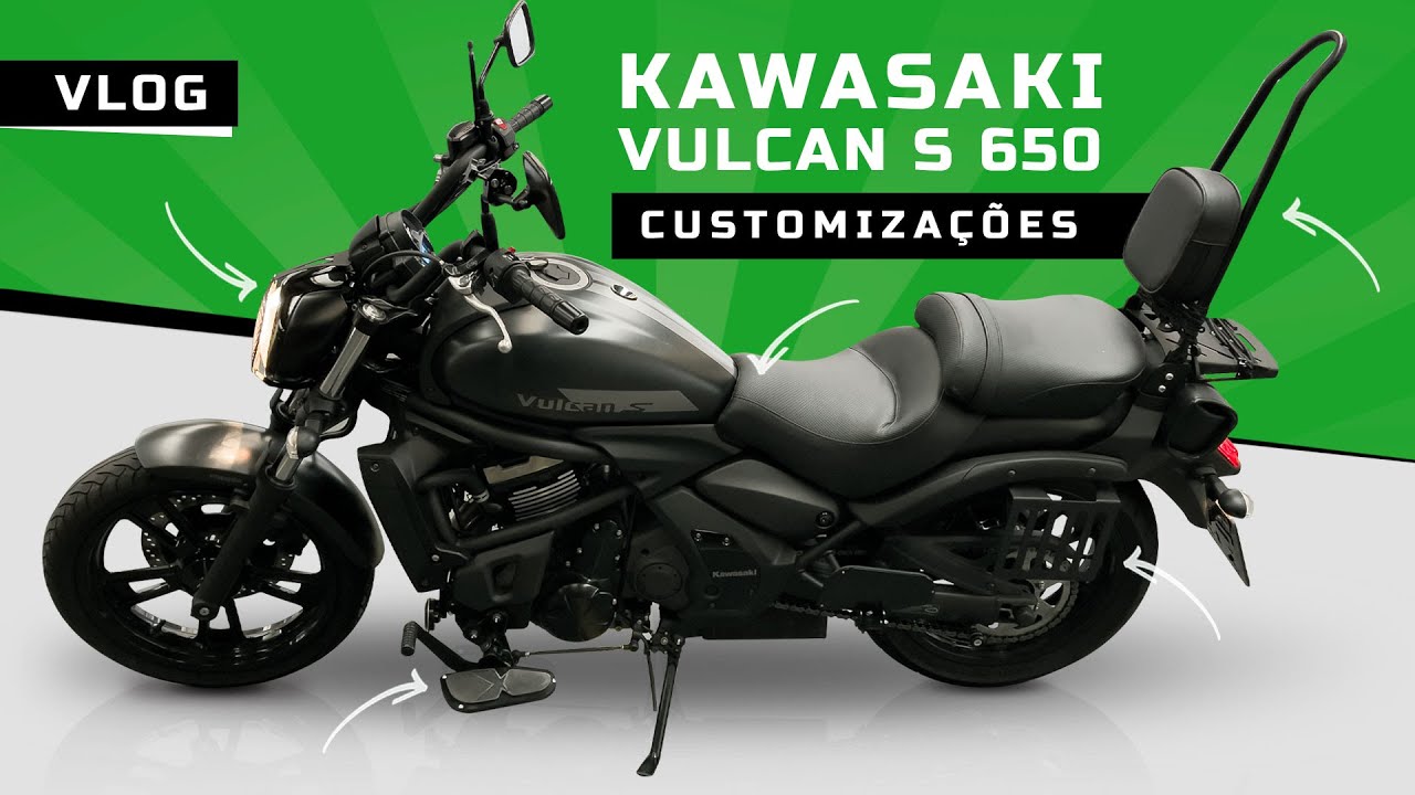 Kawasaki Vulcan S 650 - Minhas Customizações