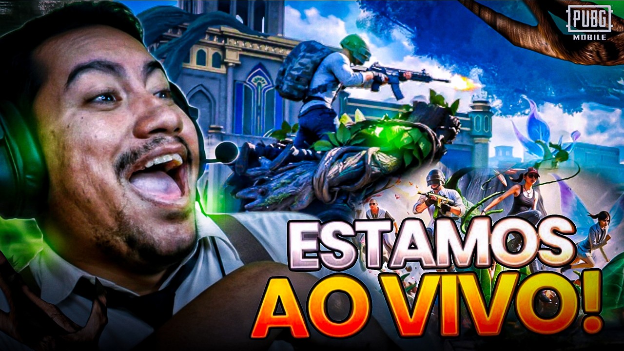 🔴SABADÃO GAMEPLAY COM MEMBROS! | PUBG MOBILE !RIFA