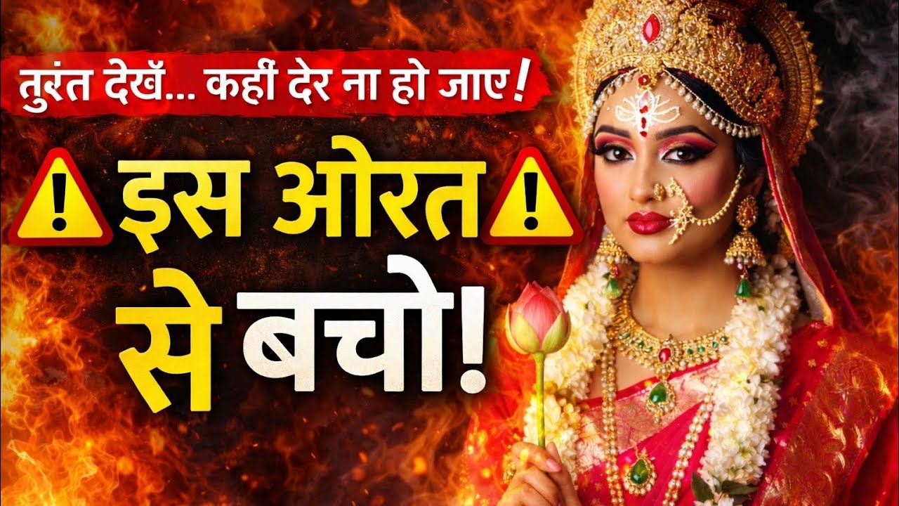 तुरंत देखो कही देर न हो जाए कैसी औरत से बच के रहना चाहिए 🕉️888maa durga ka sandesh 888🕉️