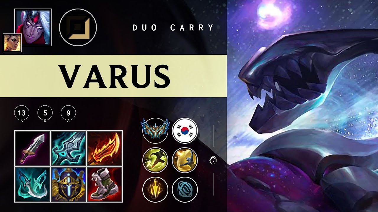 Varus ADC vs Kai'Sa - KR Challenger Patch 25.22