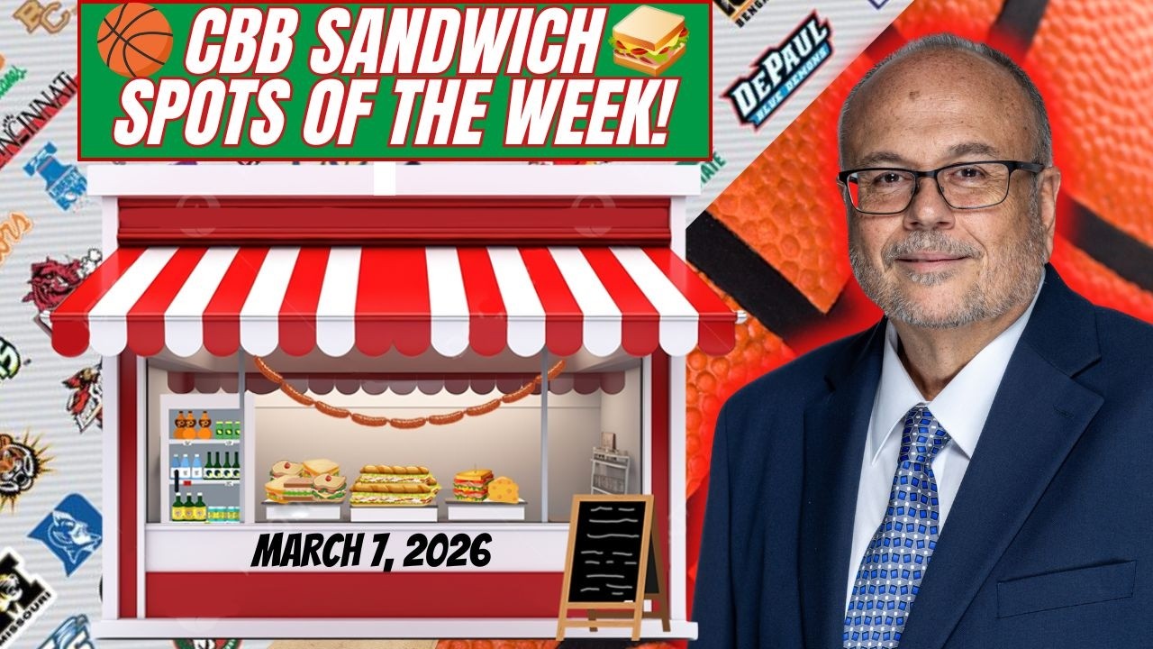 NCAAM Sandwich Spots of the Week! | CBB Best Bets for Marco's Deli 3/7/26