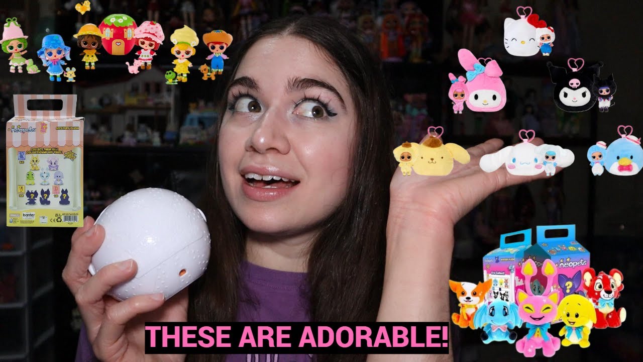 DollCure Vlogs Ep. 24 Toys News: Neopets Blindbox, LOL Surprise Strawberry shortcake & Sanrio UPDATE