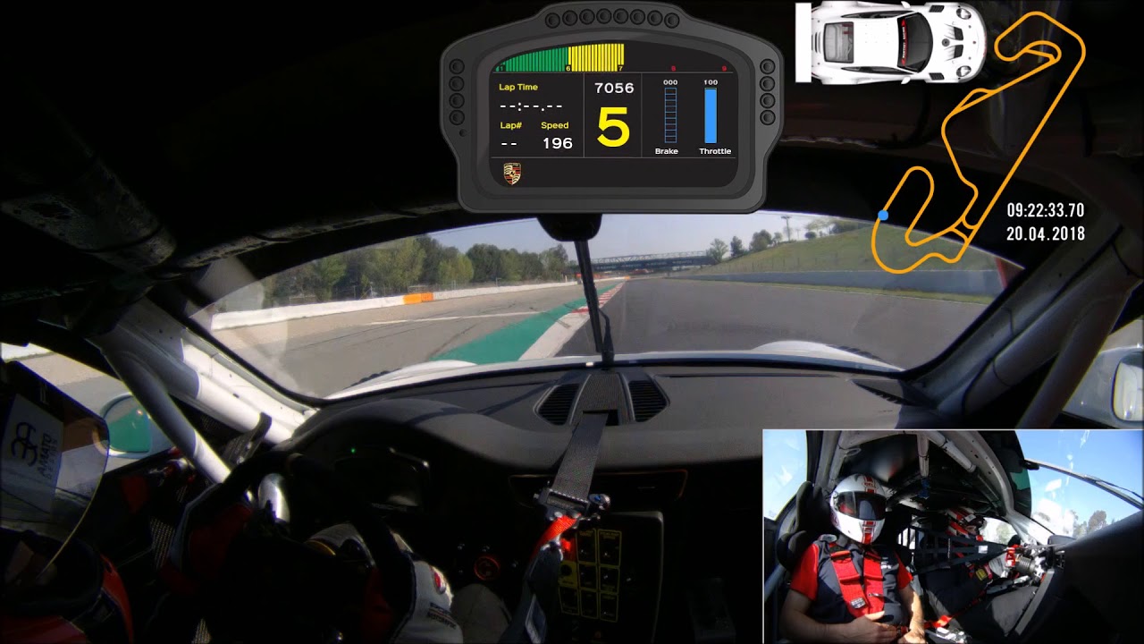 Circuit CATALUNYA MONTMELO J.SANCHEZ 991 2 GT3 CUP MR